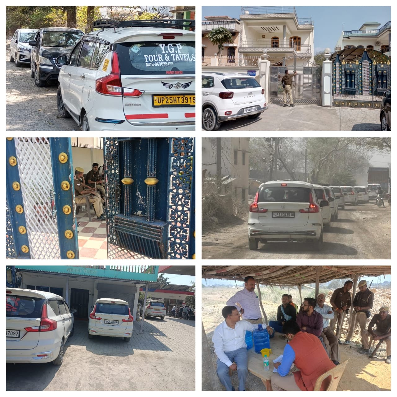 ओबरा, चोपन, में खनन से जुड़े दर्जनों धनपतियों पर आयकर का छापा