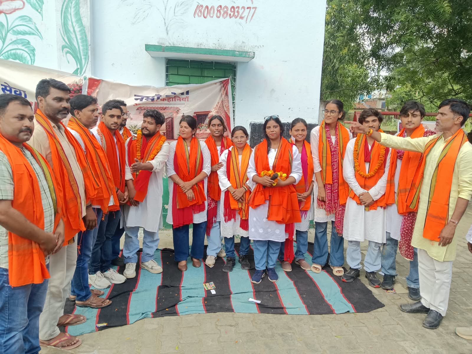 कोलड़ीहा में गूंजा ‘नमो सेवा – अनकही कहानियां’ का संदेश प्रधानमंत्री नरेंद्र मोदी के जन्मदिवस के अवसर पर नुक्कड़ नाटक का आयोजन